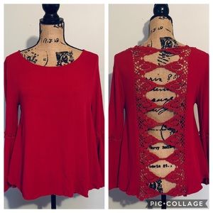 Altar'd State Bell Sleeve Top